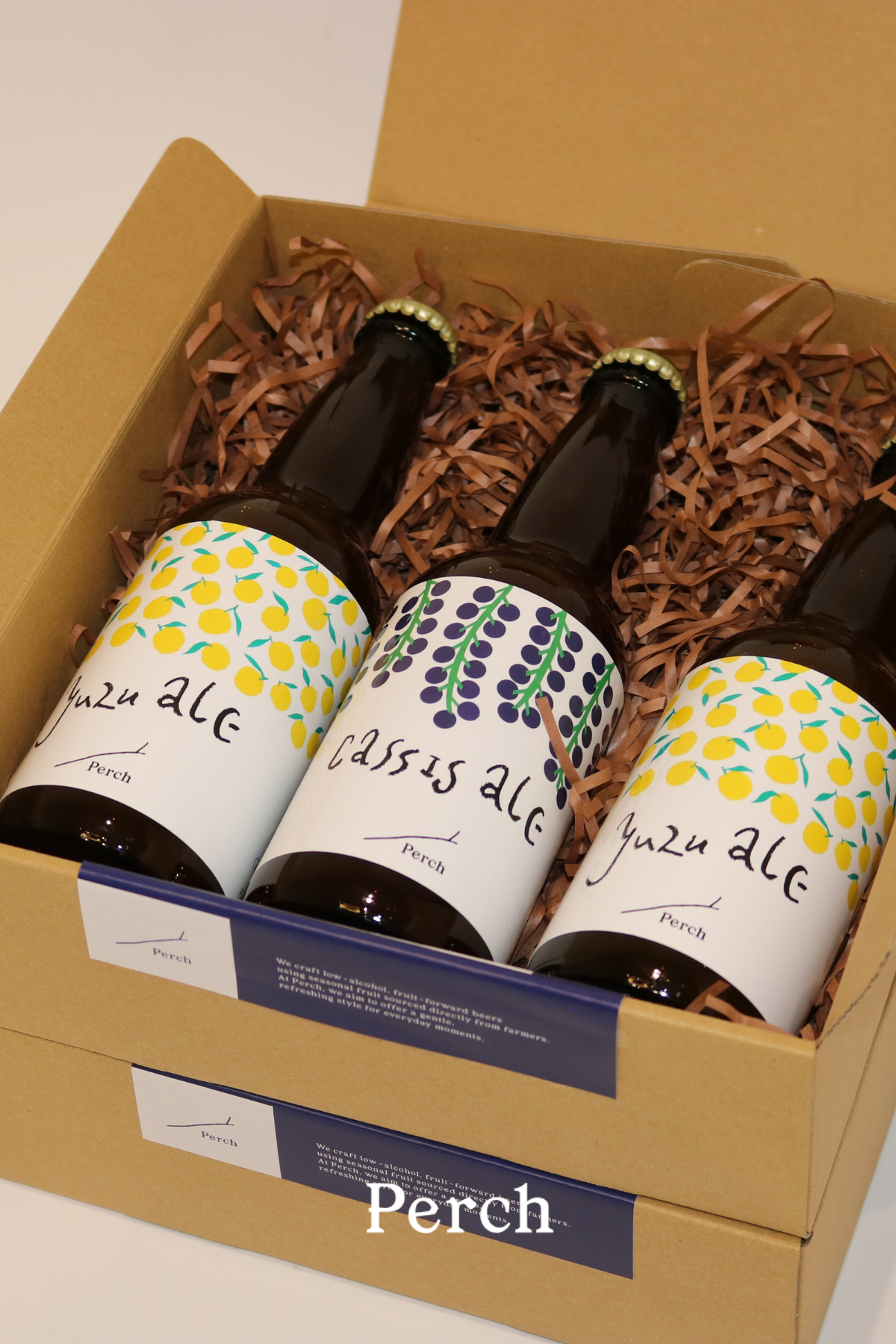 Fruit Ale Assort Set（ユズ2本・カシス1本）