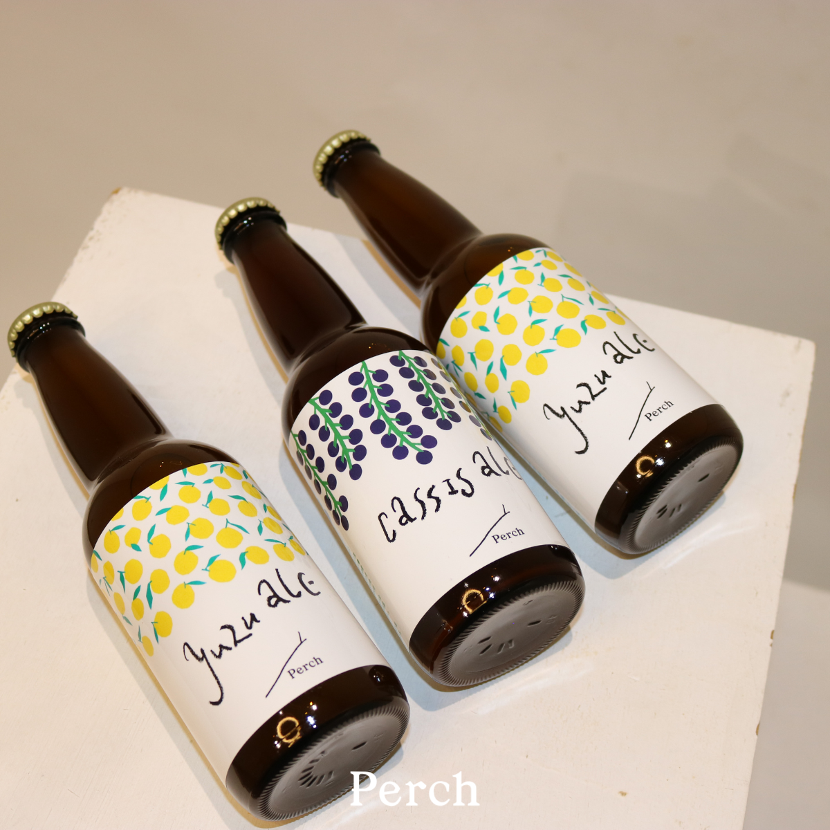 Fruit Ale Assort Set（ユズ2本・カシス1本）